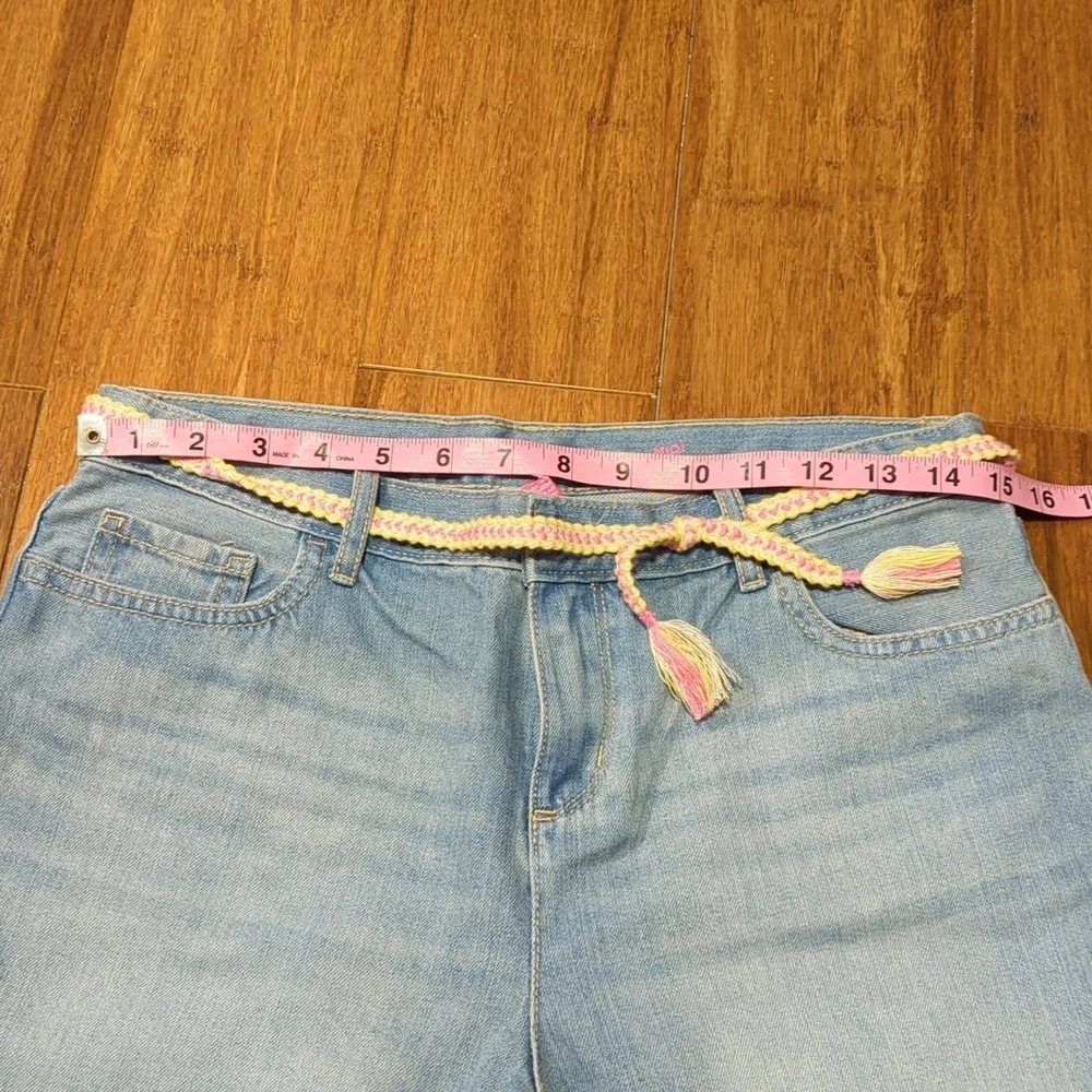The Children's Place Midi Mi-Long Denim Shorts Savannah Wash …